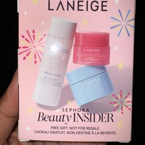 LANEIGE Cream Skin and Lip Mask Trio - White, Pink, Blue